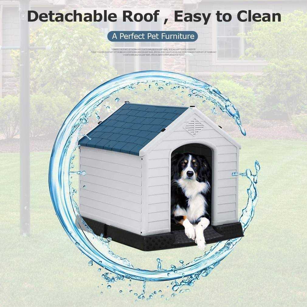 Dog House Pet Kennel With Air Vents E746