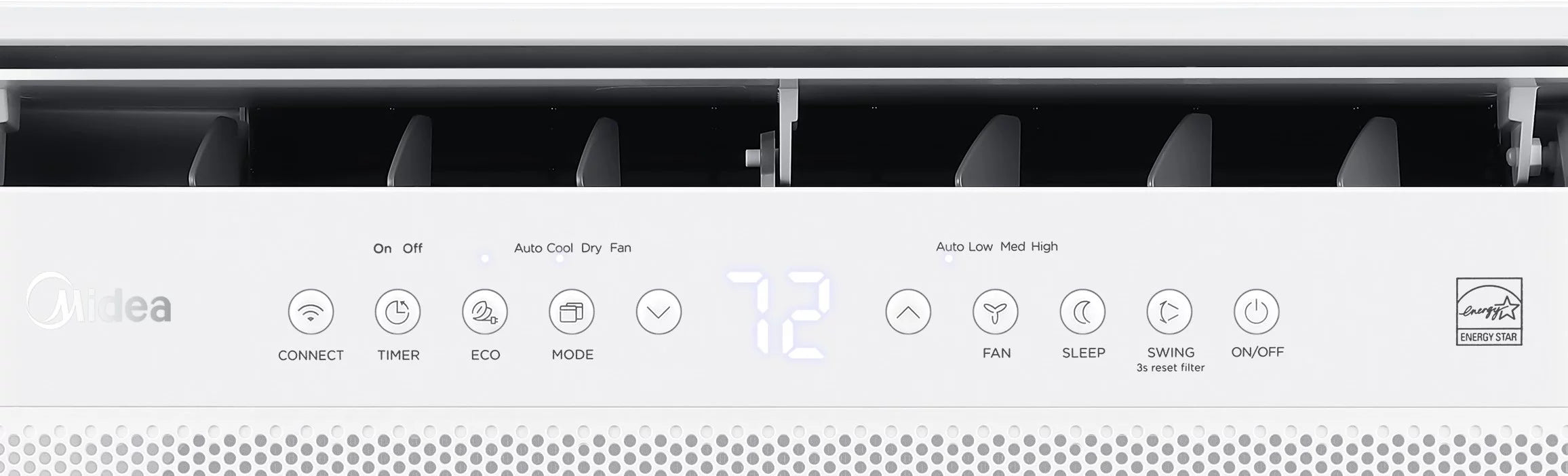 Restored 10,000 BTU Smart Inverter U-Shaped Window Air Conditioner V469