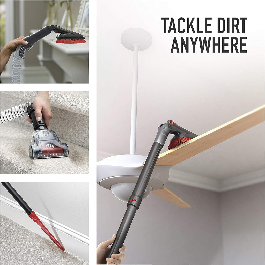 Bagless Upright Vacuum Cleaner with HEPA Media Filtration R1135