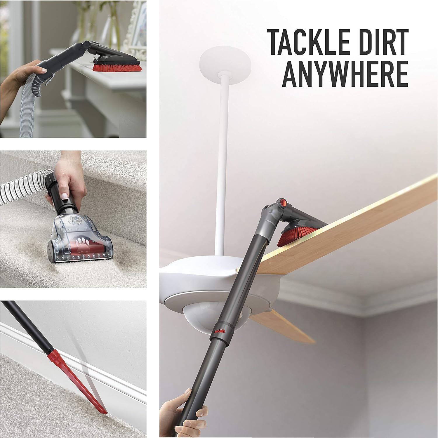 Bagless Upright Vacuum Cleaner with HEPA Media Filtration R1135