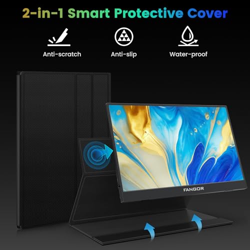 15.6" FHD 1080P HDR IPS Portable Monitor V43690