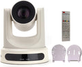 Grey 12X Zoom Live Streaming Camera with Black Ceiling Mount D3348