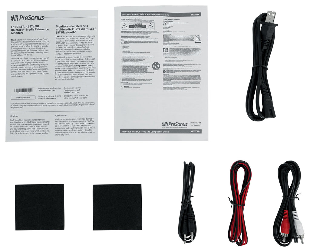 Pair 3.5" Studio Monitors with Bluetooth A22643