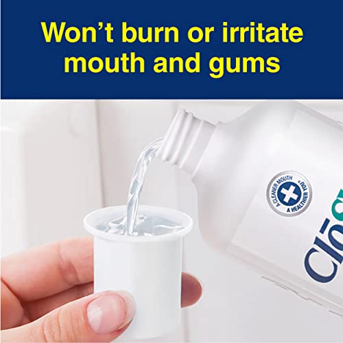Sensitive Mouthwash, 32 Ounce, Gentle Mint, Alcohol Free, Dye Free, pH Balanced U290823