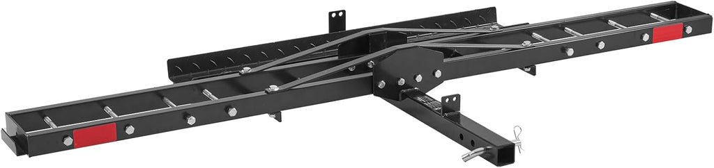 600 LBS Steel Motorcycle Carrier Hitch Mount with Loading Ramp I7294
