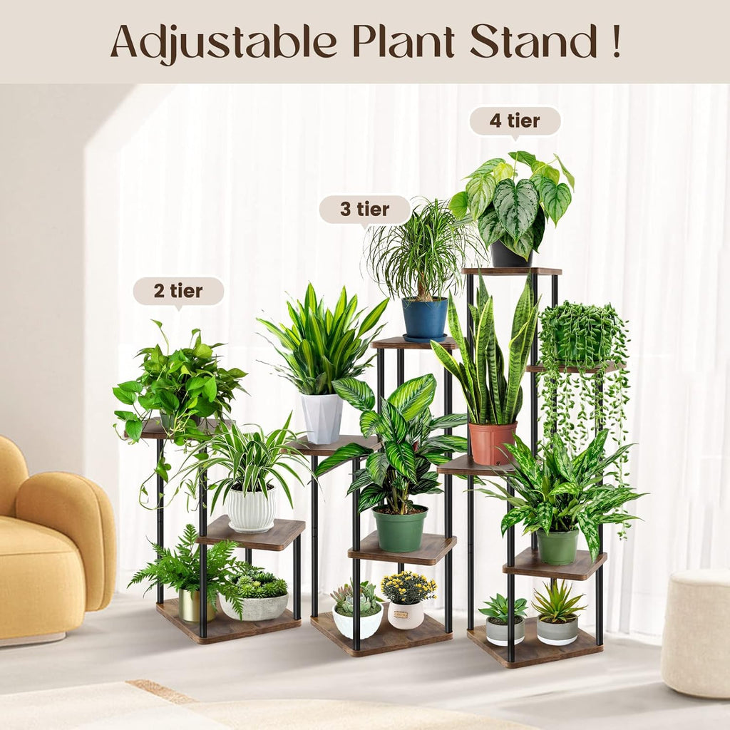 Brown 4 Tier & 5 Tier Plant Stand T1457