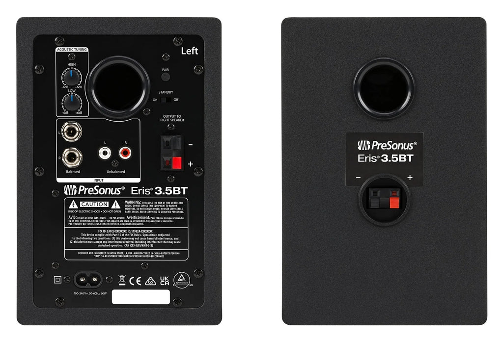 Pair 3.5" Studio Monitors with Bluetooth A22643
