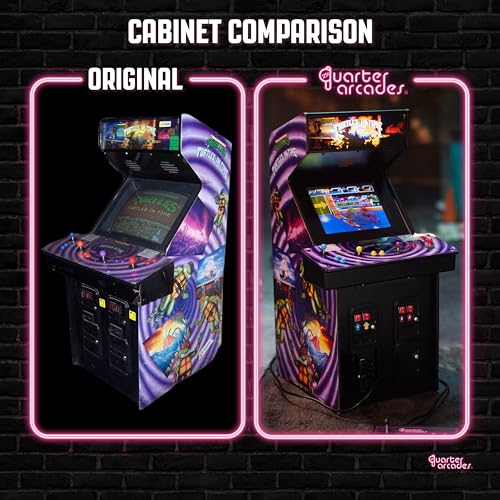 Quarter Arcades Mini Arcade - 1/4 Scale Wooden Replica M261
