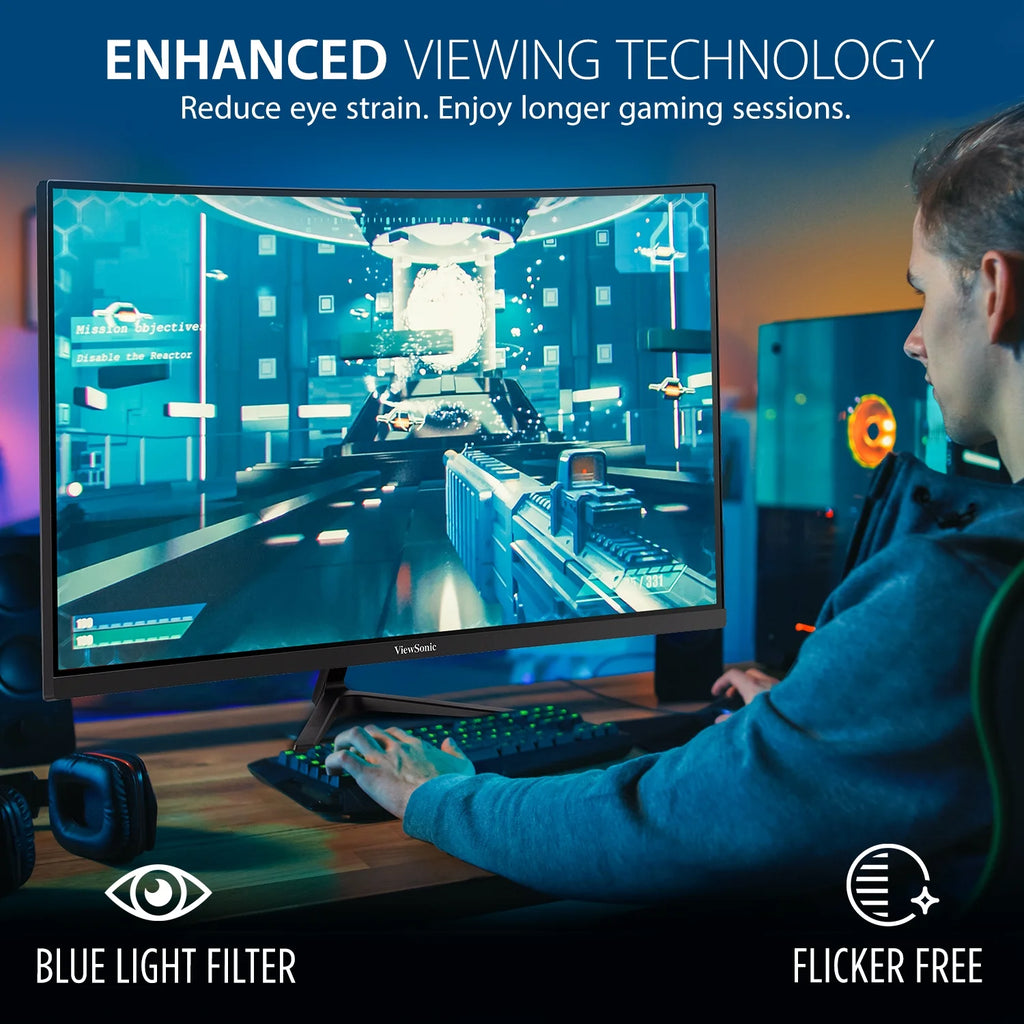 32 Inch Curved 1080p 165Hz Gaming Monitor N843863