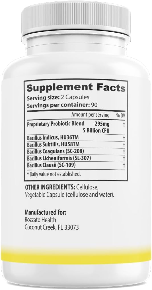All-Natural Spore Based Probiotic, 180 Count I5113
