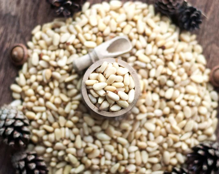 Pine Nuts, 1 Pound — Kosher, Vegan, Raw R680058