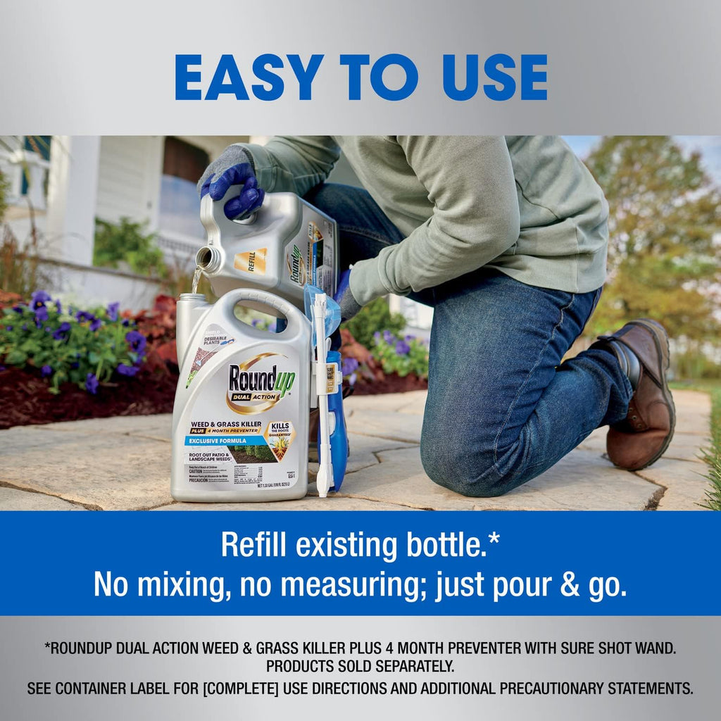 1.25 gal. (Pack of 2) Weed & Grass Killer Refill D4214