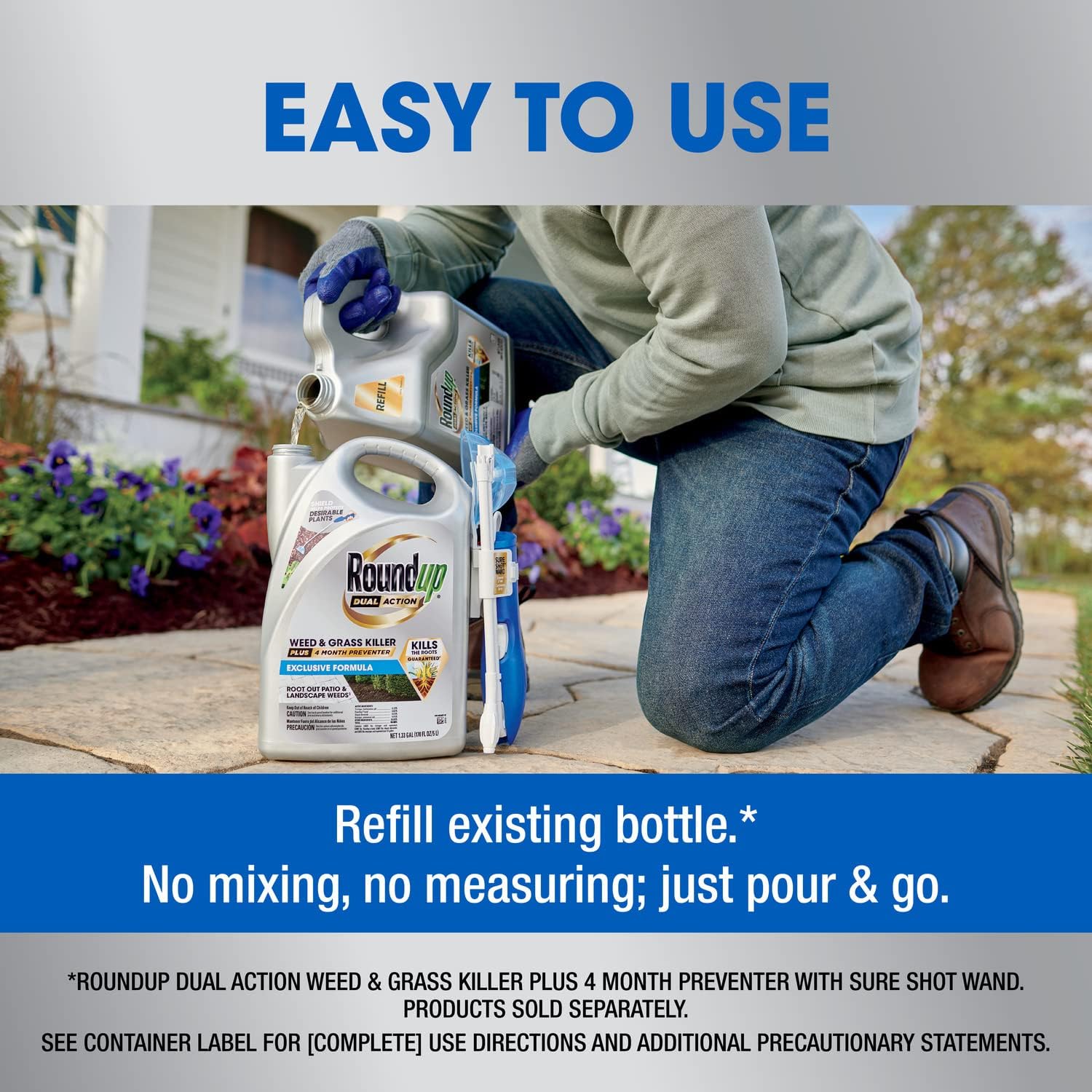 1.25 gal. (Pack of 2) Weed & Grass Killer Refill D4214