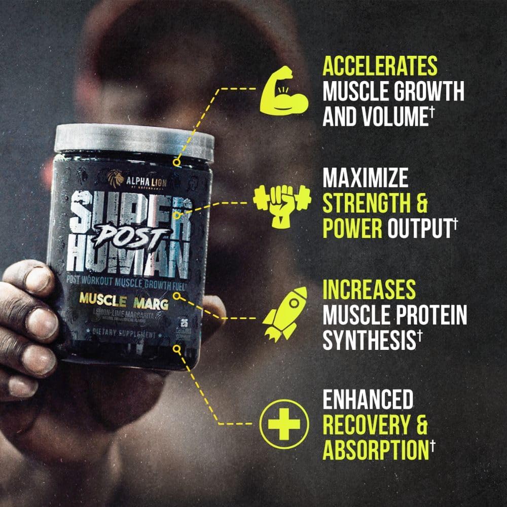 Superhuman Pre Workout Powder & Post Workout Recovery Bundle H37424