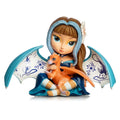 Blue Willow Fairy Dragon Figurine 4-inches I76342