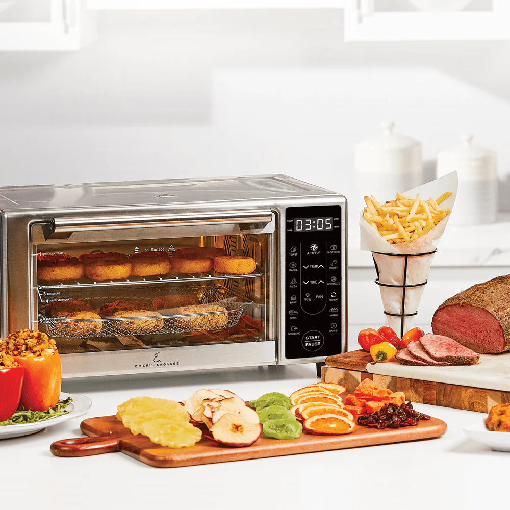 Stainless Steel AirFryer Toaster Oven, 1500 Watts F258662