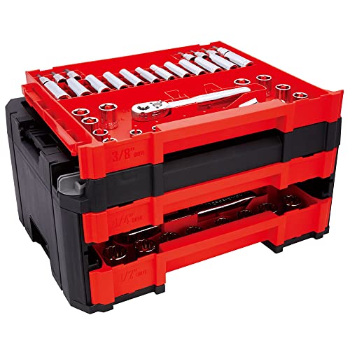 262-Piece Mechanic Tool Set with 3-Drawer Tool Box R7817