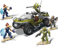 Mega Construx Halo Warthog Rally Vehicle Construction Set with Master Chief Figure E79509