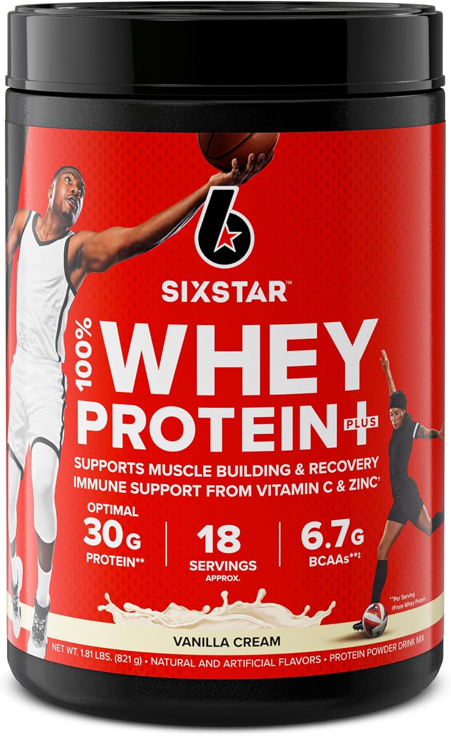 Vanilla Cream Whey Protein Plus 1.8lbs K8237