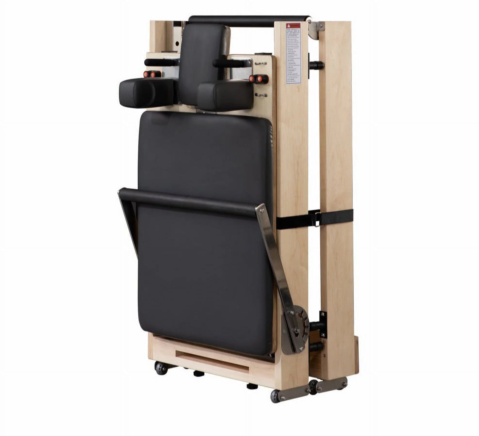 Foldable Wood Pilates Reformer Machine Q90669