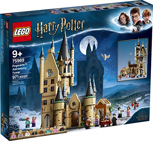 LEGO Harry Potter Hogwarts Astronomy Tower Castle Toy Playset with 8 Character Minifigures G49737