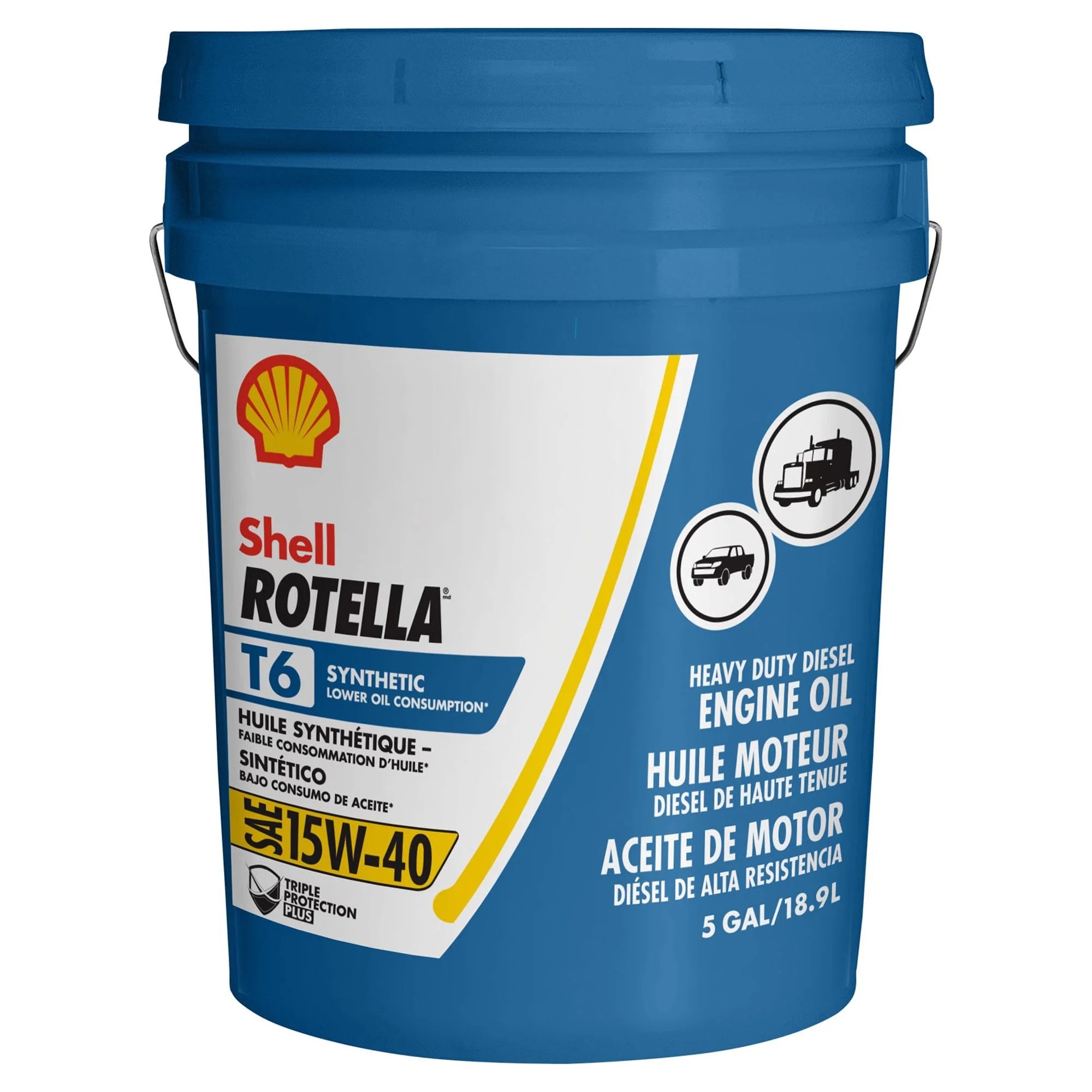 15W-40 Full Synthetic Diesel Engine Oil, 5 Gallon C8587