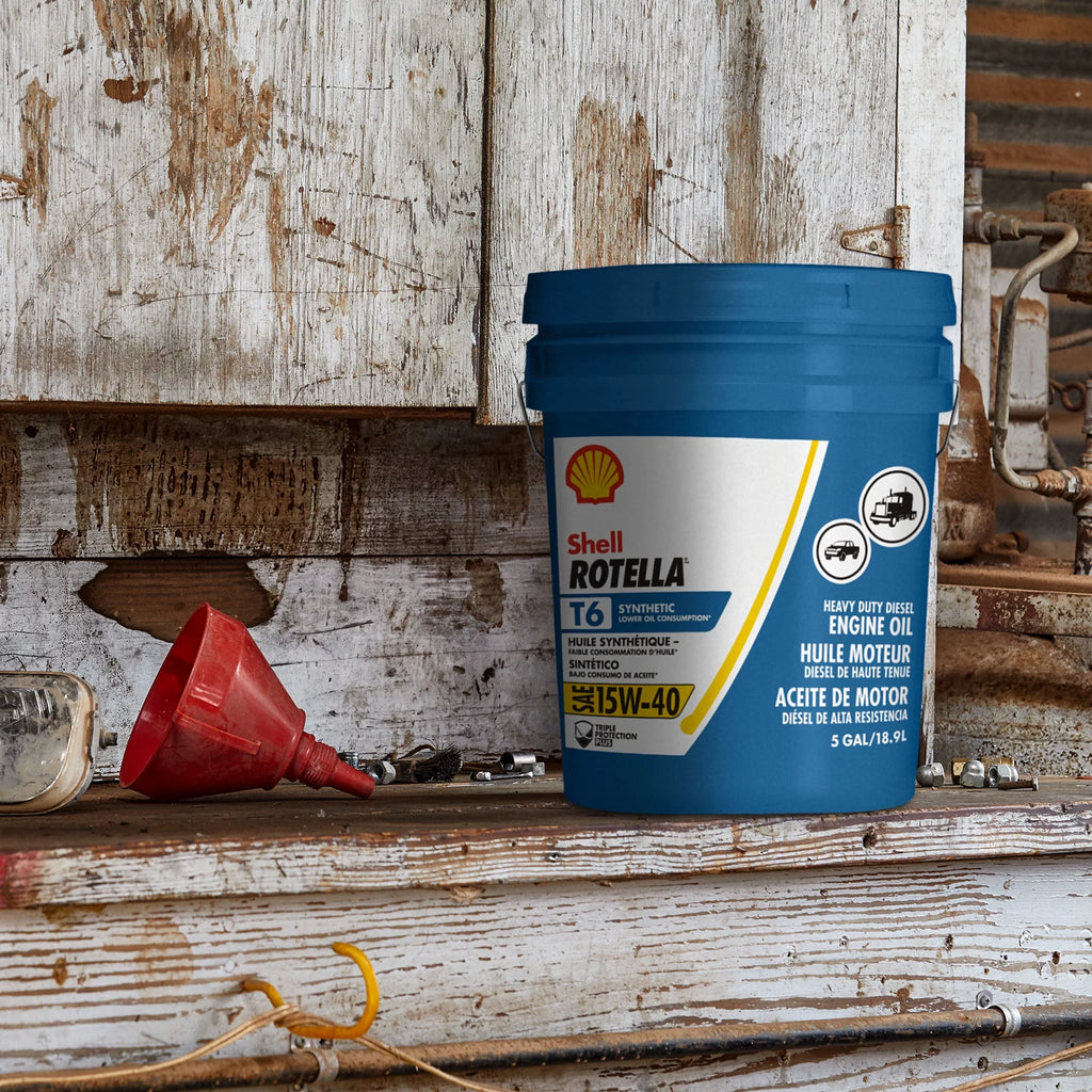 15W-40 Full Synthetic Diesel Engine Oil, 5 Gallon C8587