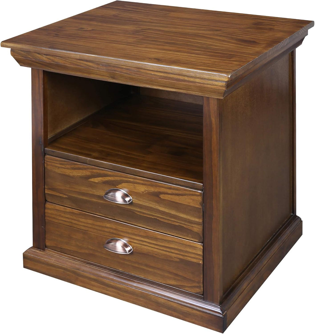 Mocha Nightstand L66325