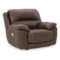 Dark Brown Leather Recliner S648901