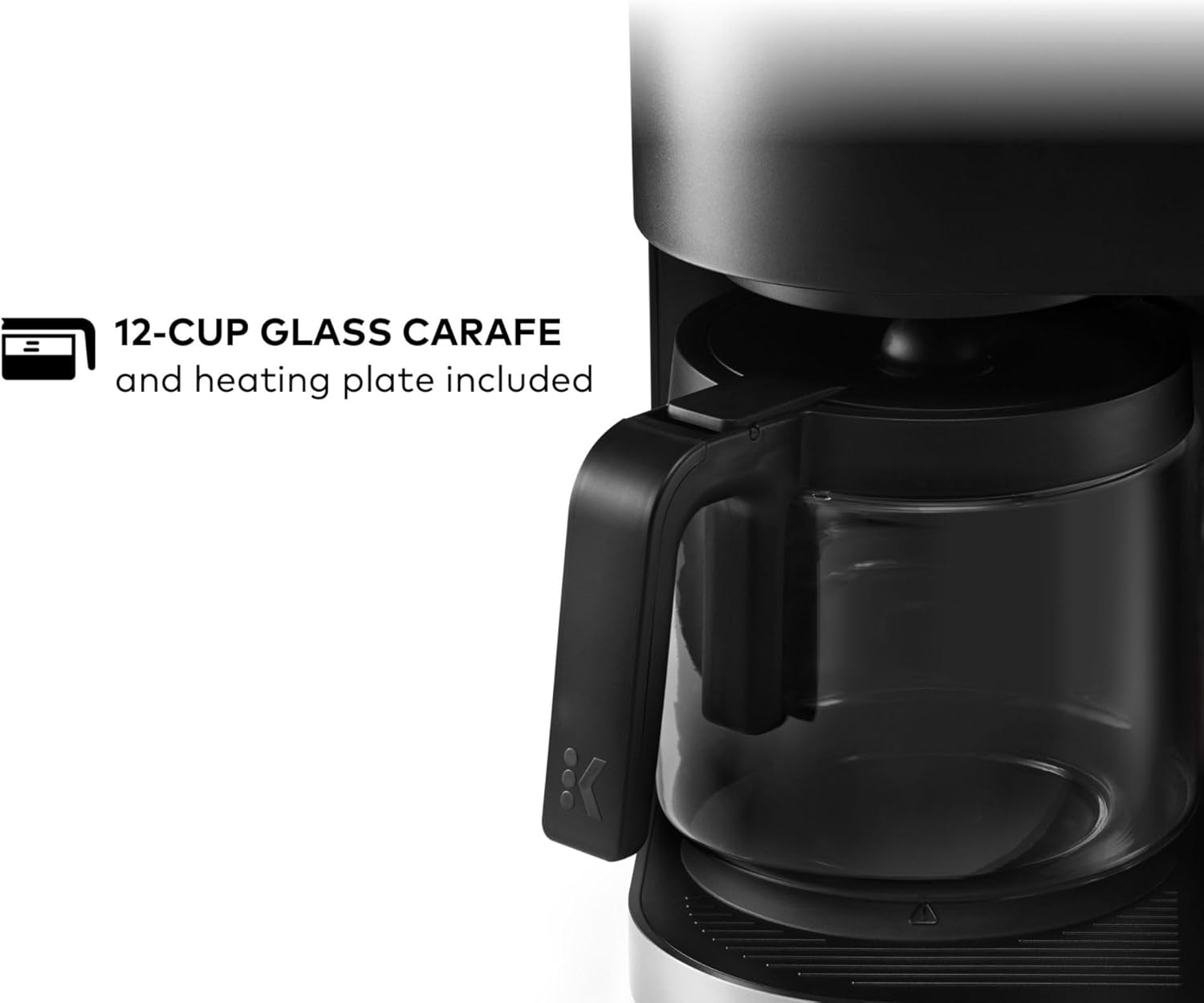 Black Single Serve & Carafe Coffee Maker E371
