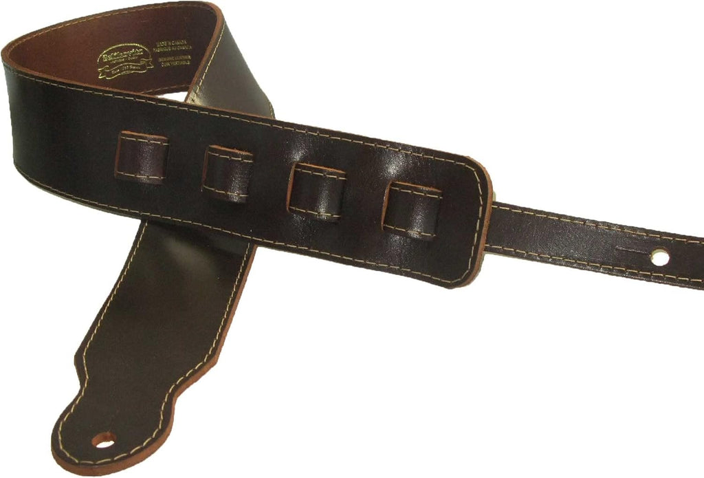 Adjustable Full Grain Buffalo Leather Guitar Strap L937046