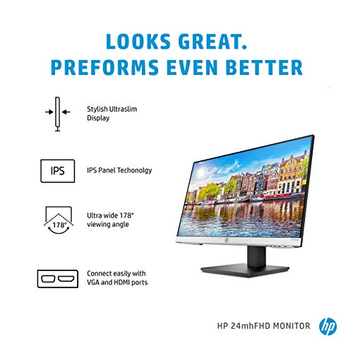 23.8-Inch FHD IPS Computer Monitor with Built-In Speakers C153