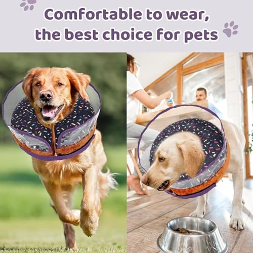 Inflatable Donut Collar for Dogs L51563