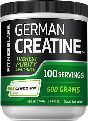 German Creatine Monohydrate Powder 1.1 lb 100 Servings J519466