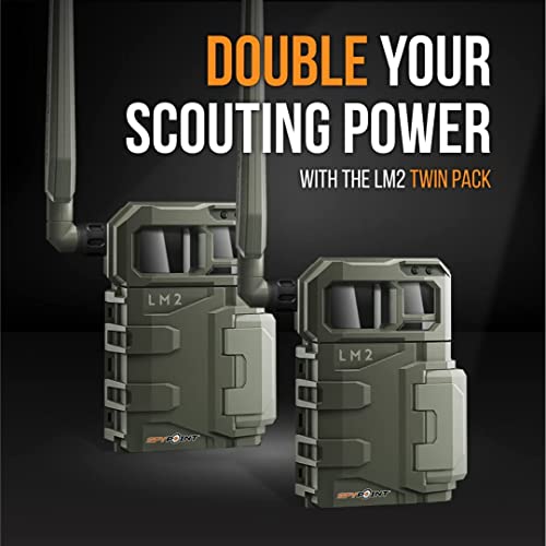 20MP Infrared Cellular Trail Camera Twin Pack with 4 SD Cards O294