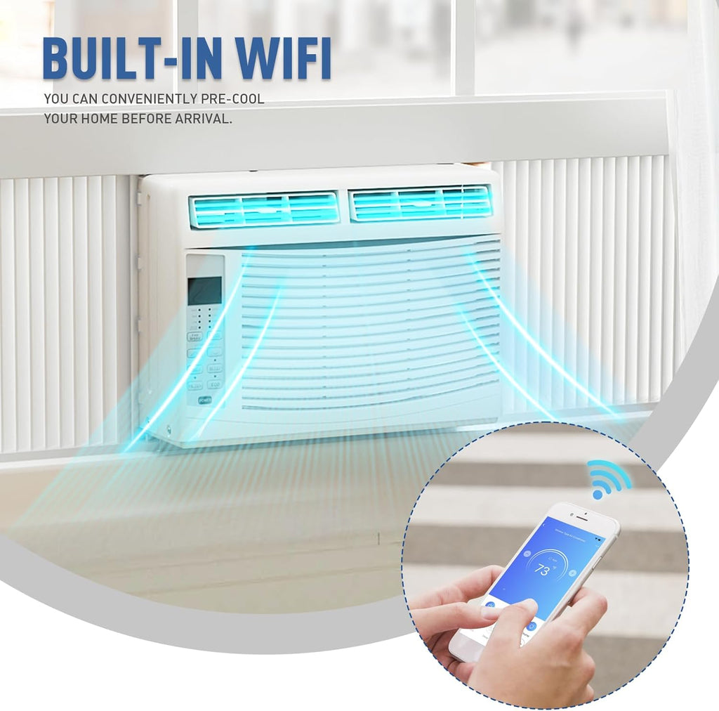 6000 BTU 115V Smart Window AC S9330
