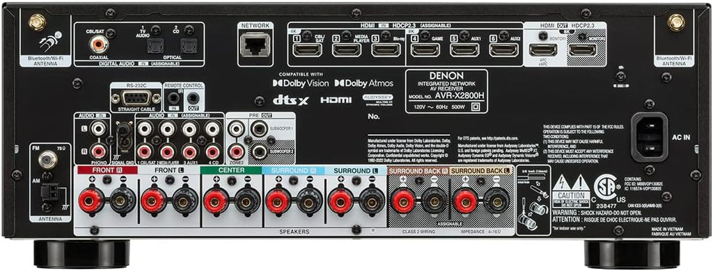 7.2 Ch 8K UHD Home Theater AVR K38907