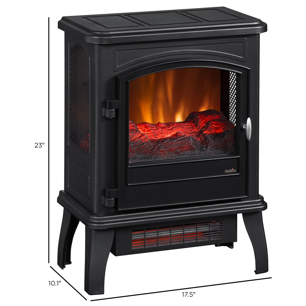 Infrared Quartz Electric Fireplace Stove Heater T9632