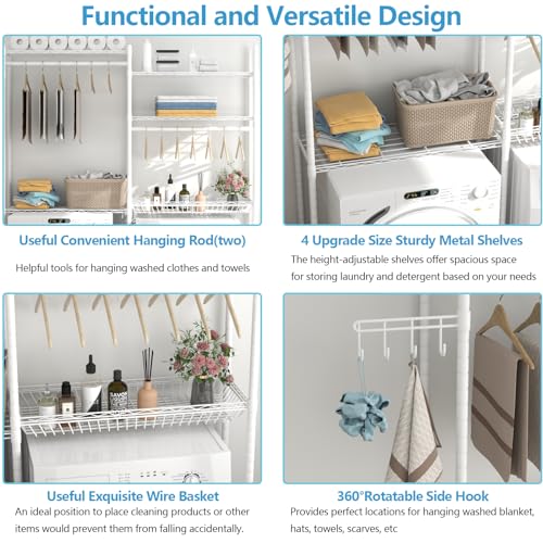 Over The Washer Storage Shelf R146