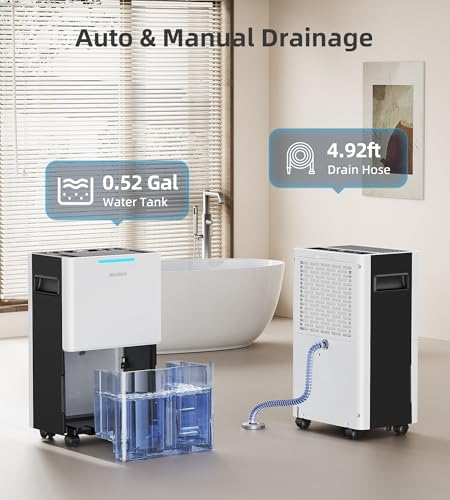 21 Pints Dehumidifier with Drain Hose R31301