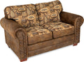 Brown Loveseat R256040