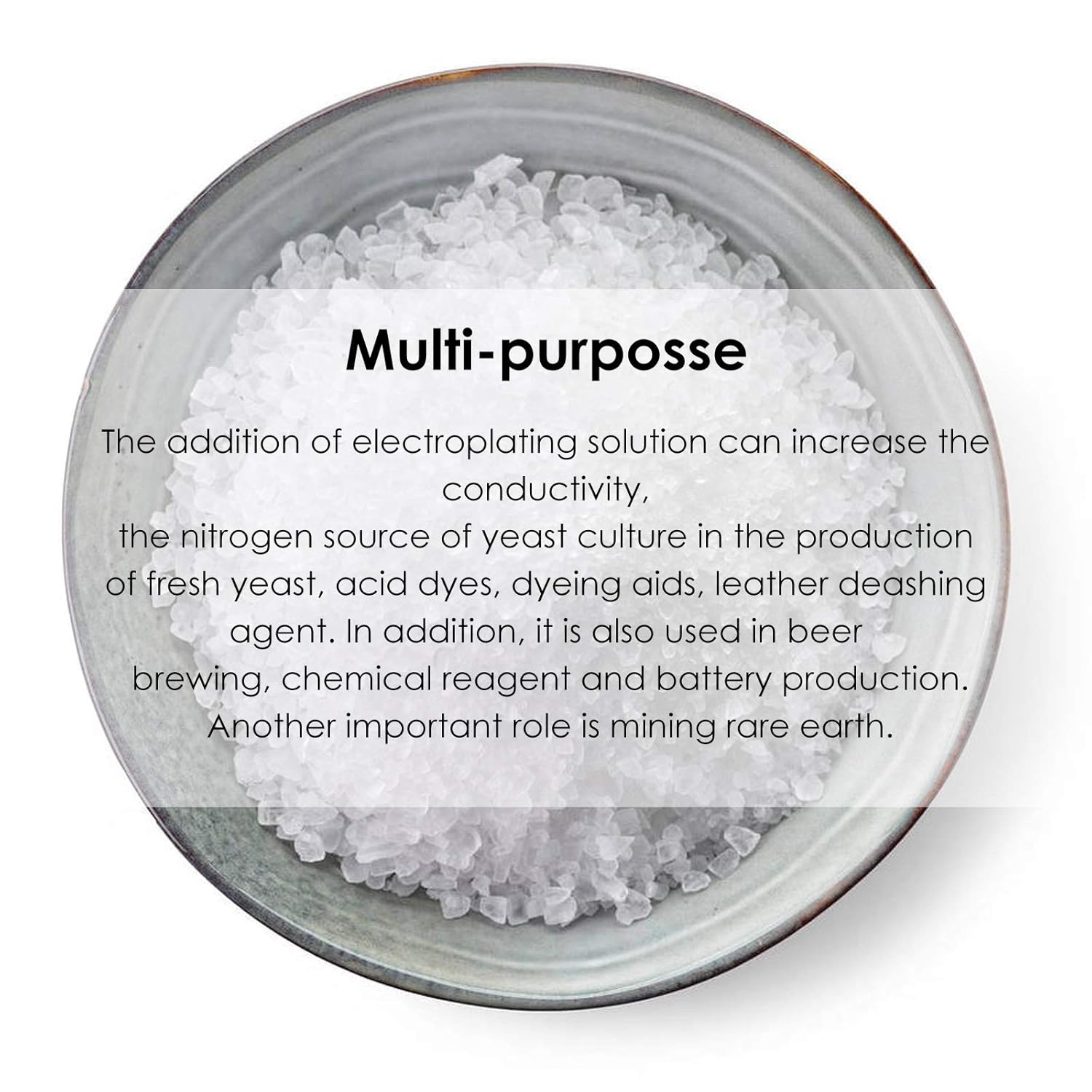 Ammonium sulfate inorganic salt soil fertilizer (500g) B788