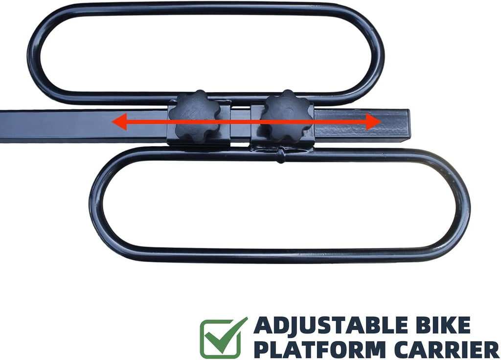 2-Bike Rack Platform Style for 2-inch Receiver Y977