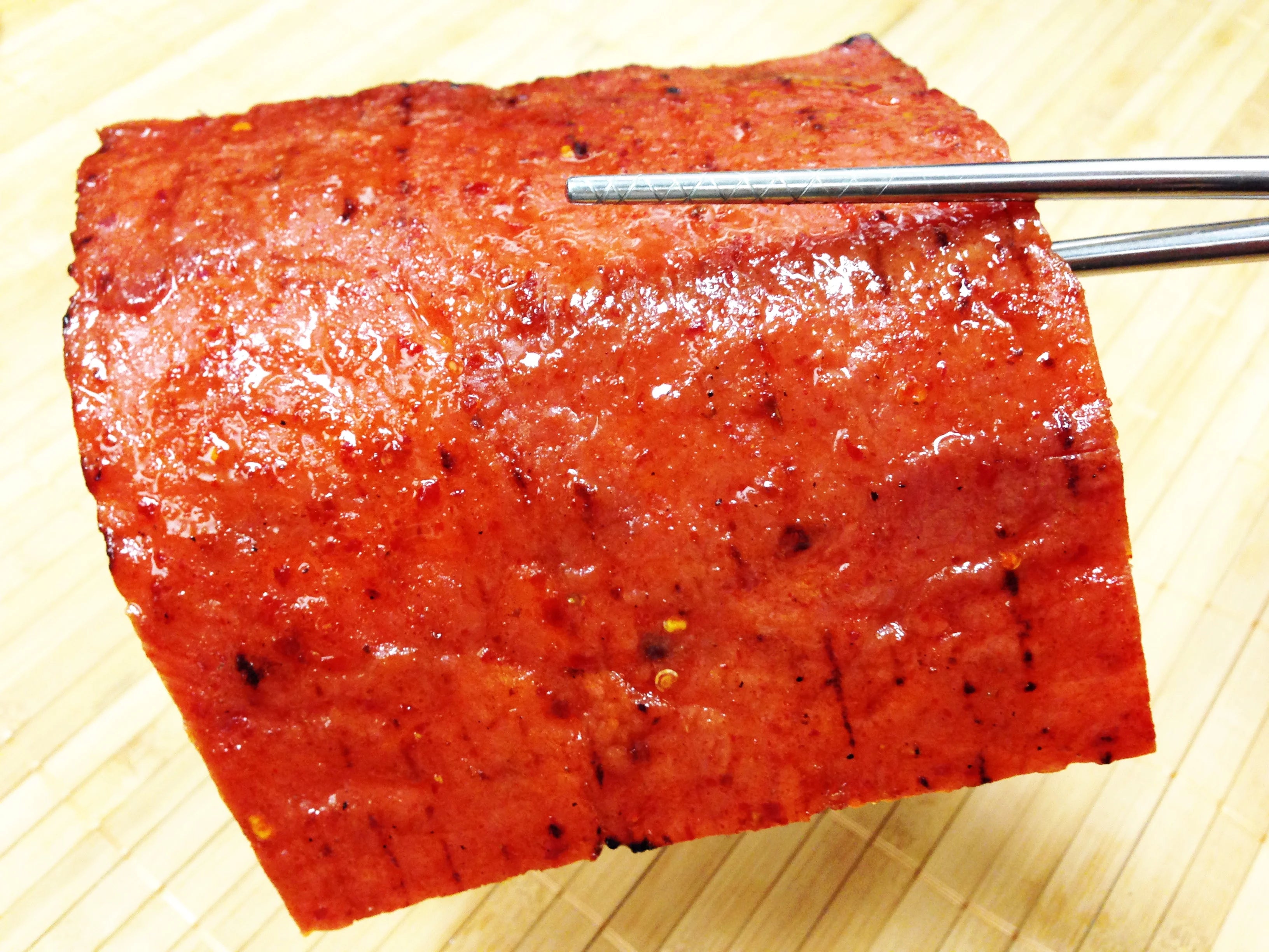 Fire-Grilled Pork Jerky Spicy Flavor 8 oz J7274
