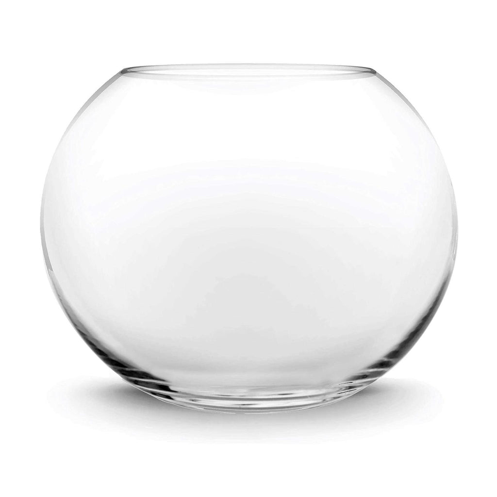 Large Glass Bubble Bowl Fish Bowl Vase J74022