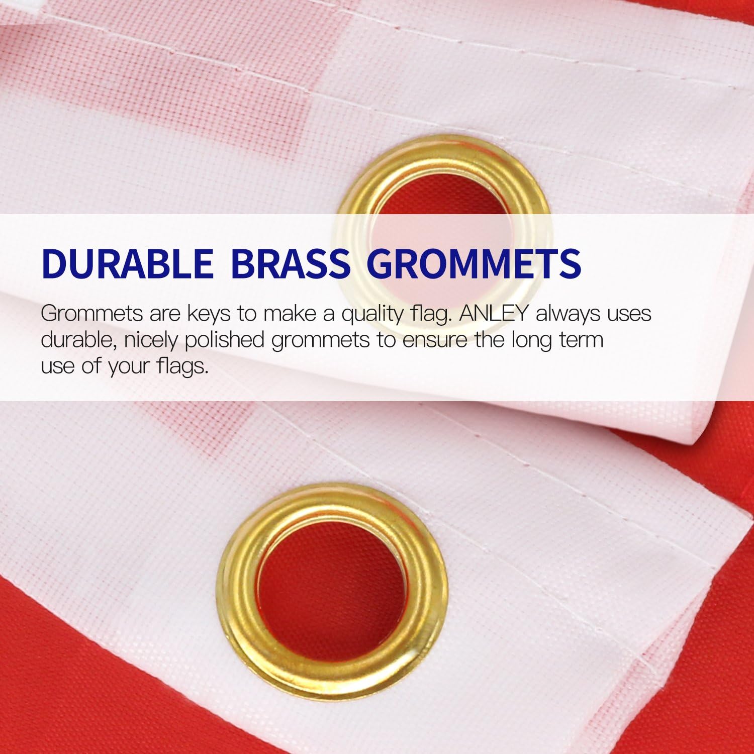 3x5 Foot Polyester Illinois State Flag with Brass Grommets V232910