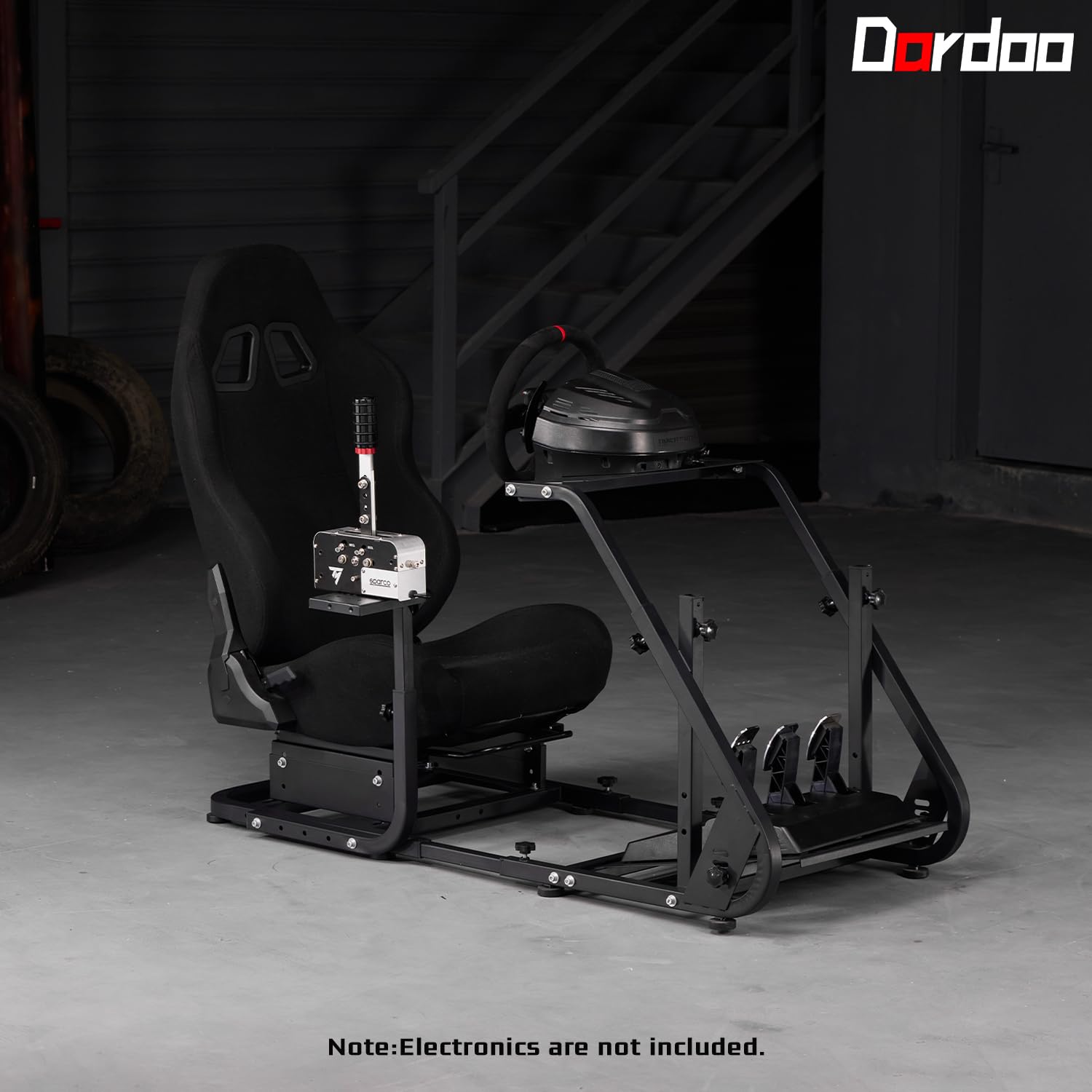 Racing Simulator Cockpit with Ergonomic Gaming Seat I559092