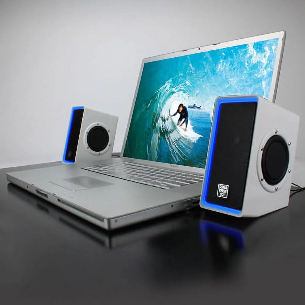 Computer Speaker System with USB Power and Passive Subwoofers Y509595