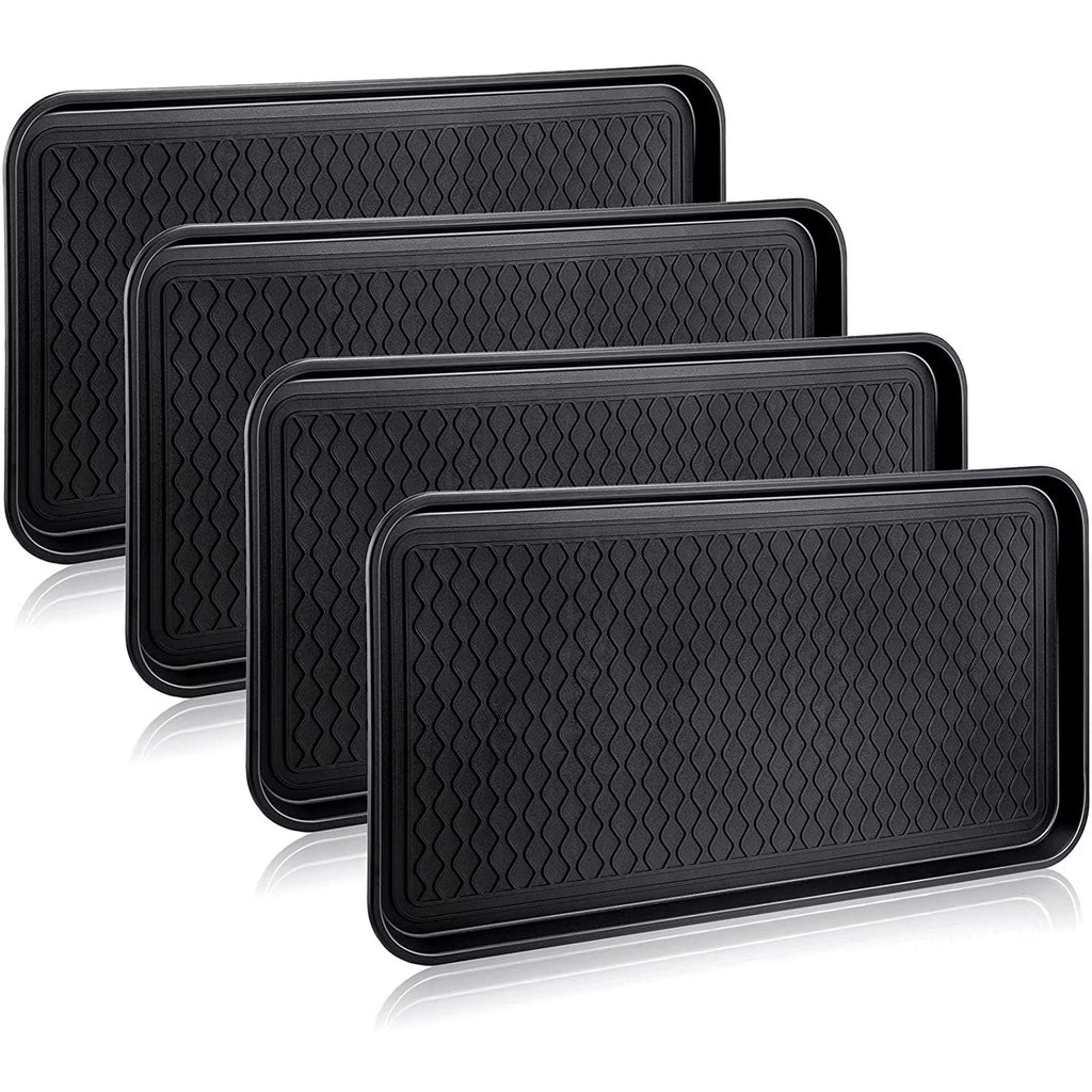 Black 24 x 16 x 1.2 Inch Waterproof Boot Tray B3990