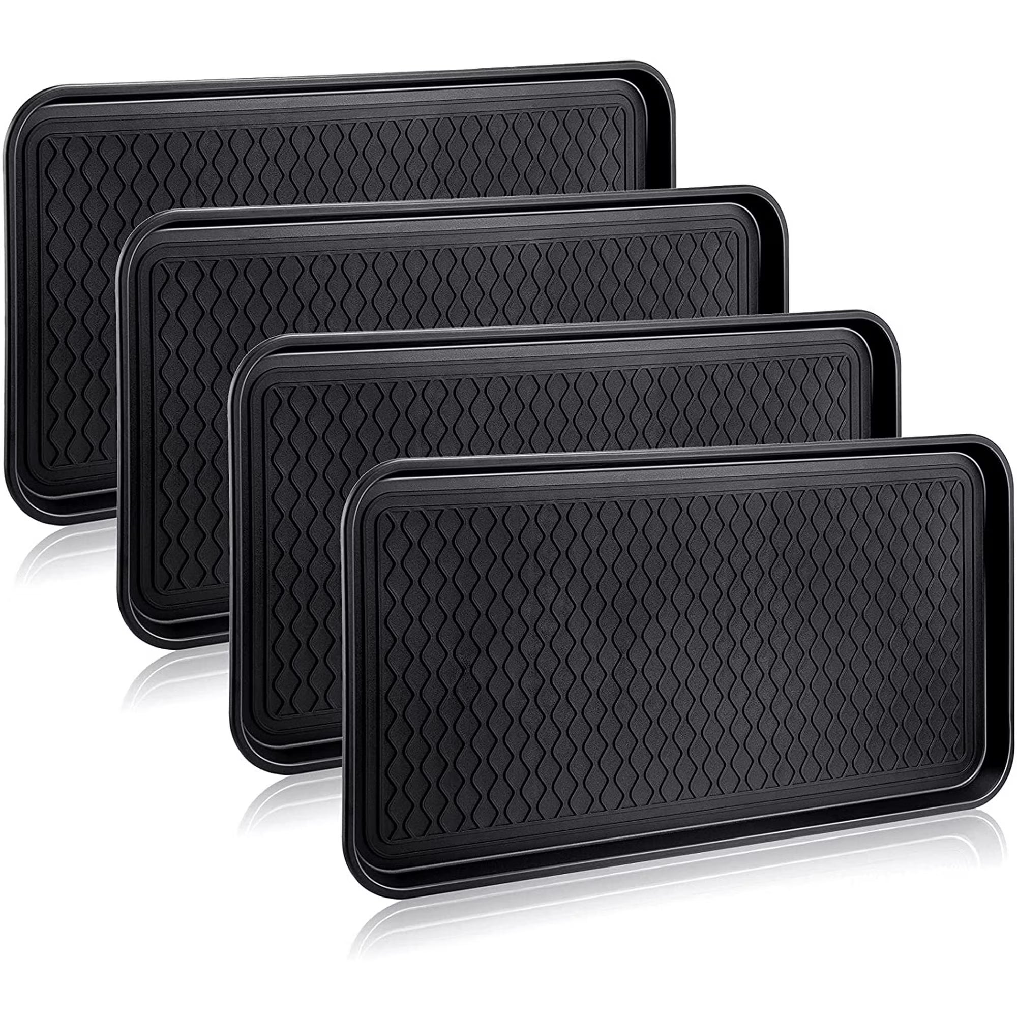 Black 24 x 16 x 1.2 Inch Waterproof Boot Tray B3990